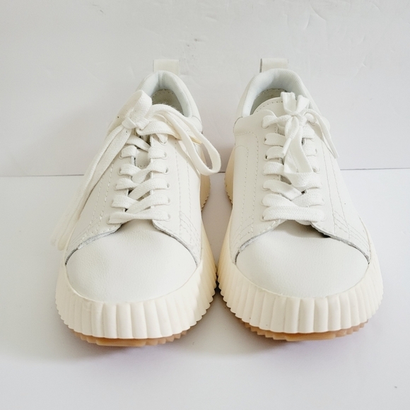 New Dolce Vita Devote Leather Sneakers, Size 8 - Picture 3 of 8